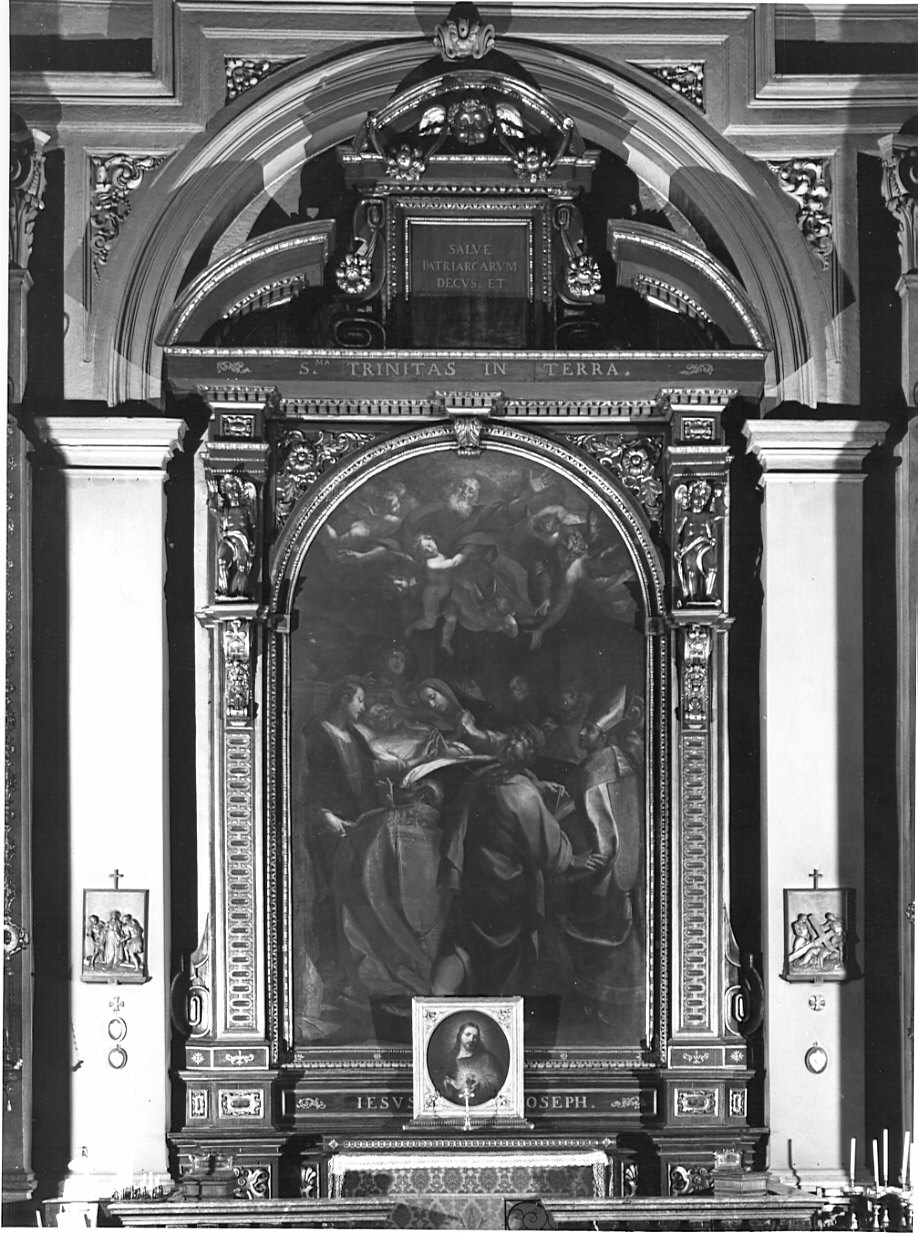 altare, complesso decorativo - bottega lombarda (sec. XVII)