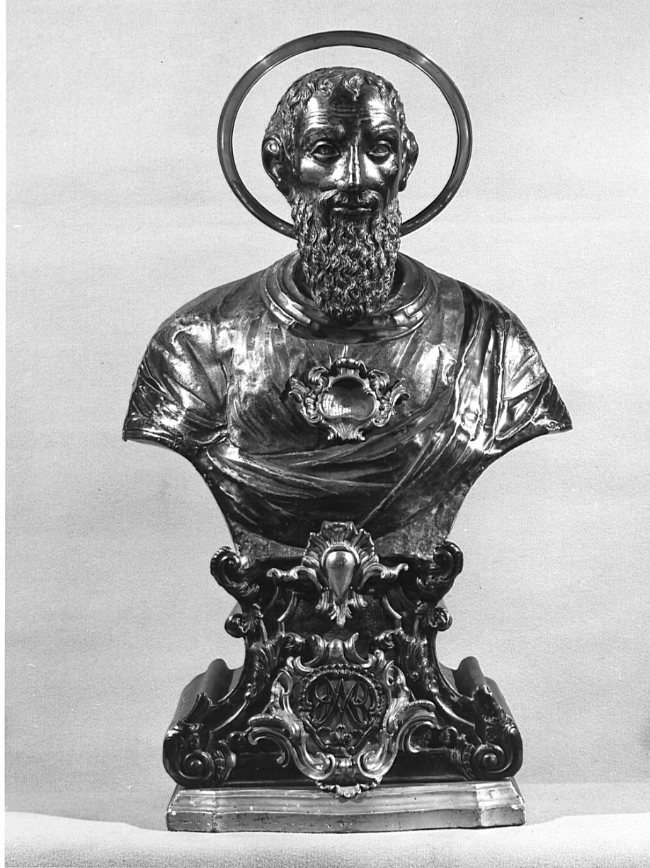 Sant'Ippolito (reliquiario - a busto, opera isolata) - bottega lombarda (sec. XIX)