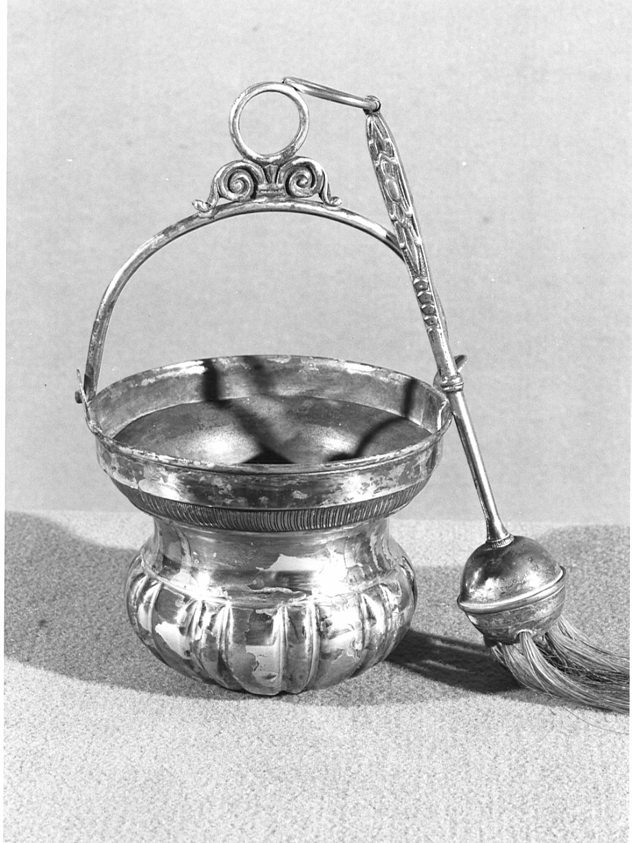 servizio per aspersione, insieme - bottega italiana (sec. XIX)