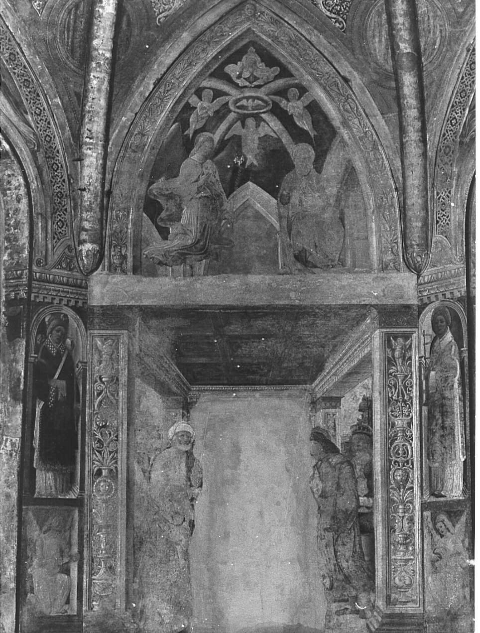 adorazione dei Re Magi (dipinto, opera isolata) di Montorfano Giovanni Donato (sec. XV)