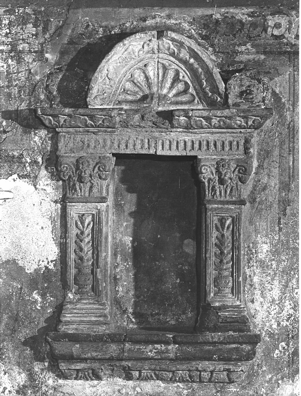 tabernacolo murale, serie - bottega lombarda (metà sec. XV)