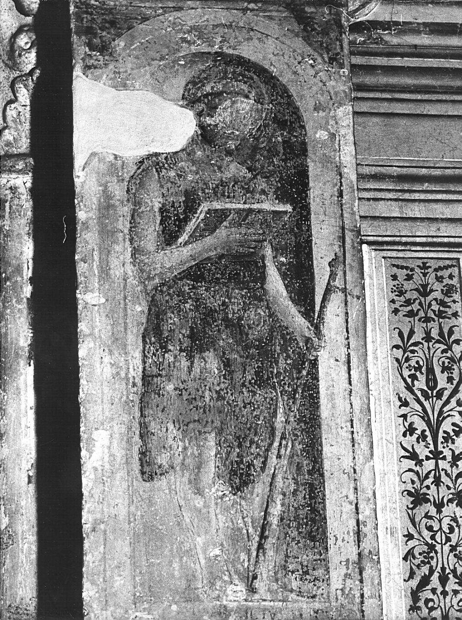 Santo eremita (dipinto, elemento d'insieme) di Montorfano Giovanni Donato (sec. XV)