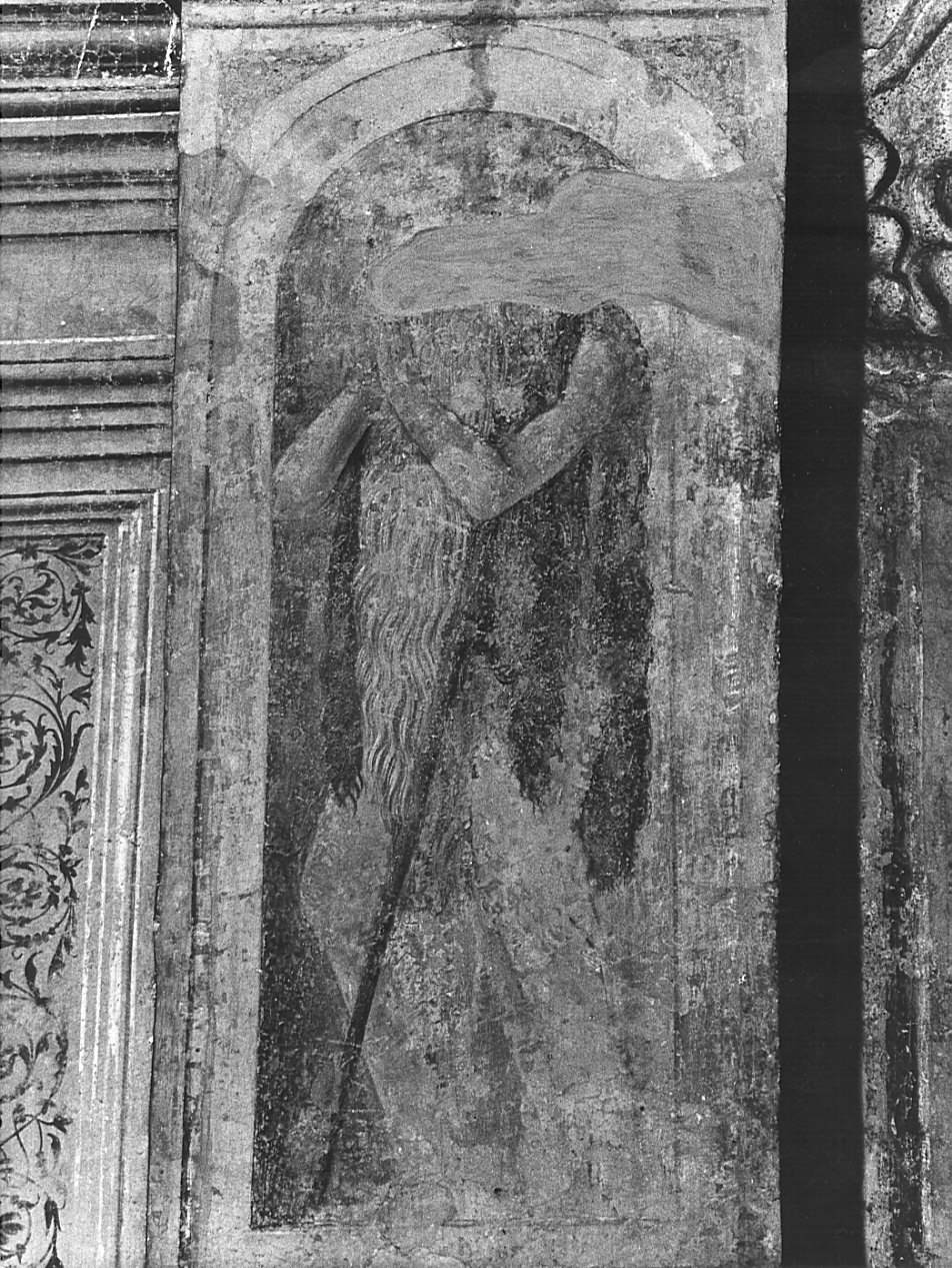 Santo eremita (dipinto, elemento d'insieme) di Montorfano Giovanni Donato (sec. XV)