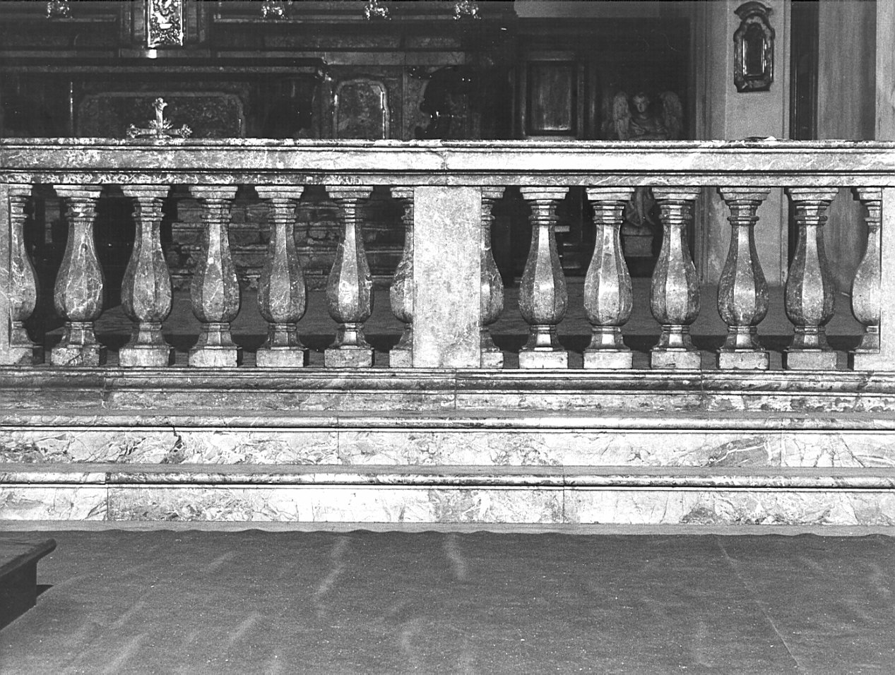 balaustrata, opera isolata - bottega lombarda (sec. XIX)