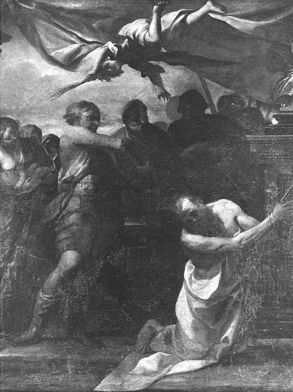 martirio di San Paolo (dipinto, opera isolata) - ambito lombardo (seconda metà sec. XVII)