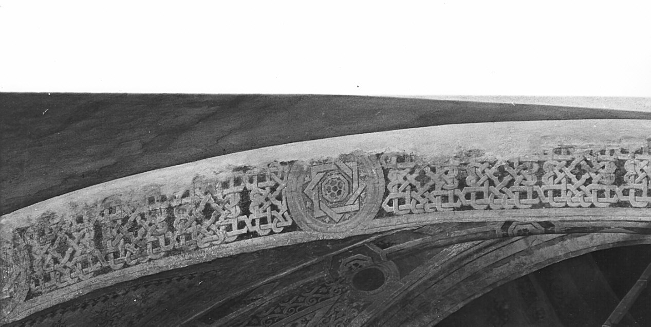 motivi decorativi (dipinto, opera isolata) - ambito lombardo (sec. XV)