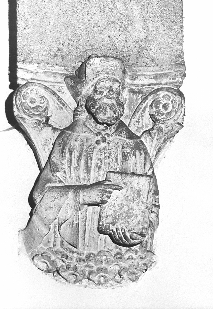 profeta (peduccio, opera isolata) - bottega lombarda (fine sec. XV)