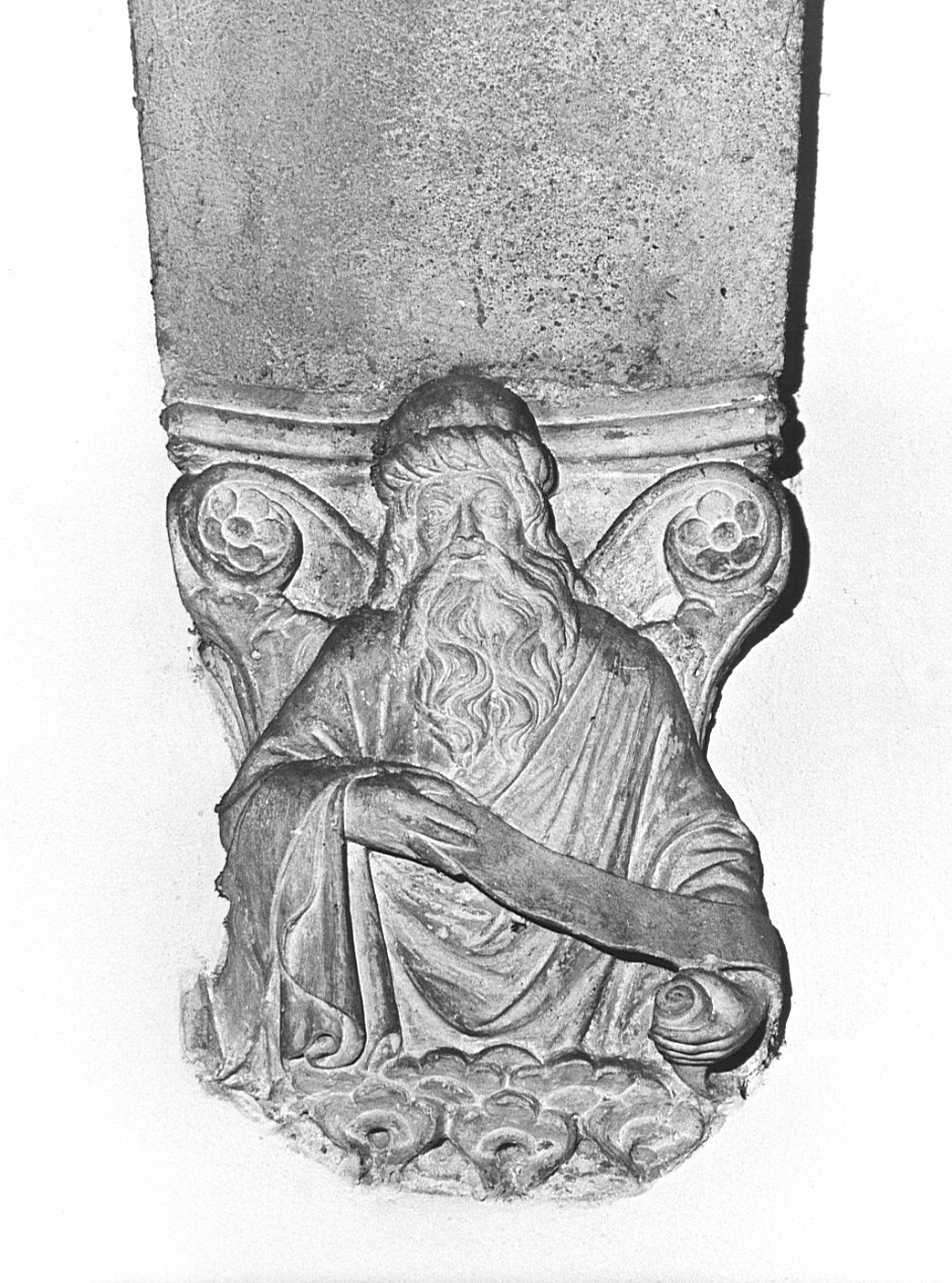 profeta (peduccio, opera isolata) - bottega lombarda (fine sec. XV)