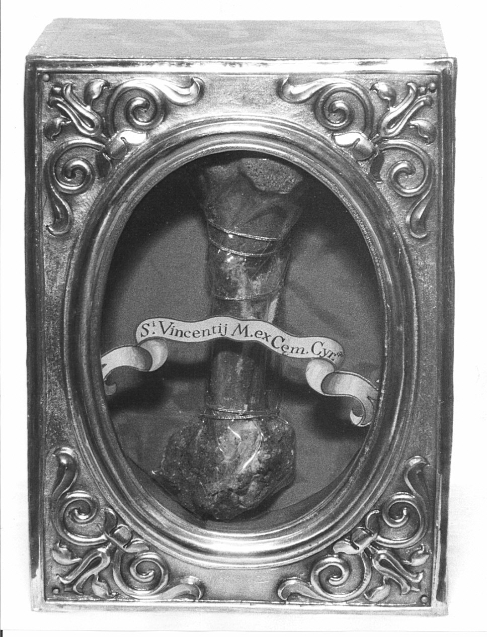 reliquiario a teca - a urna, serie - bottega lombarda (sec. XIX)