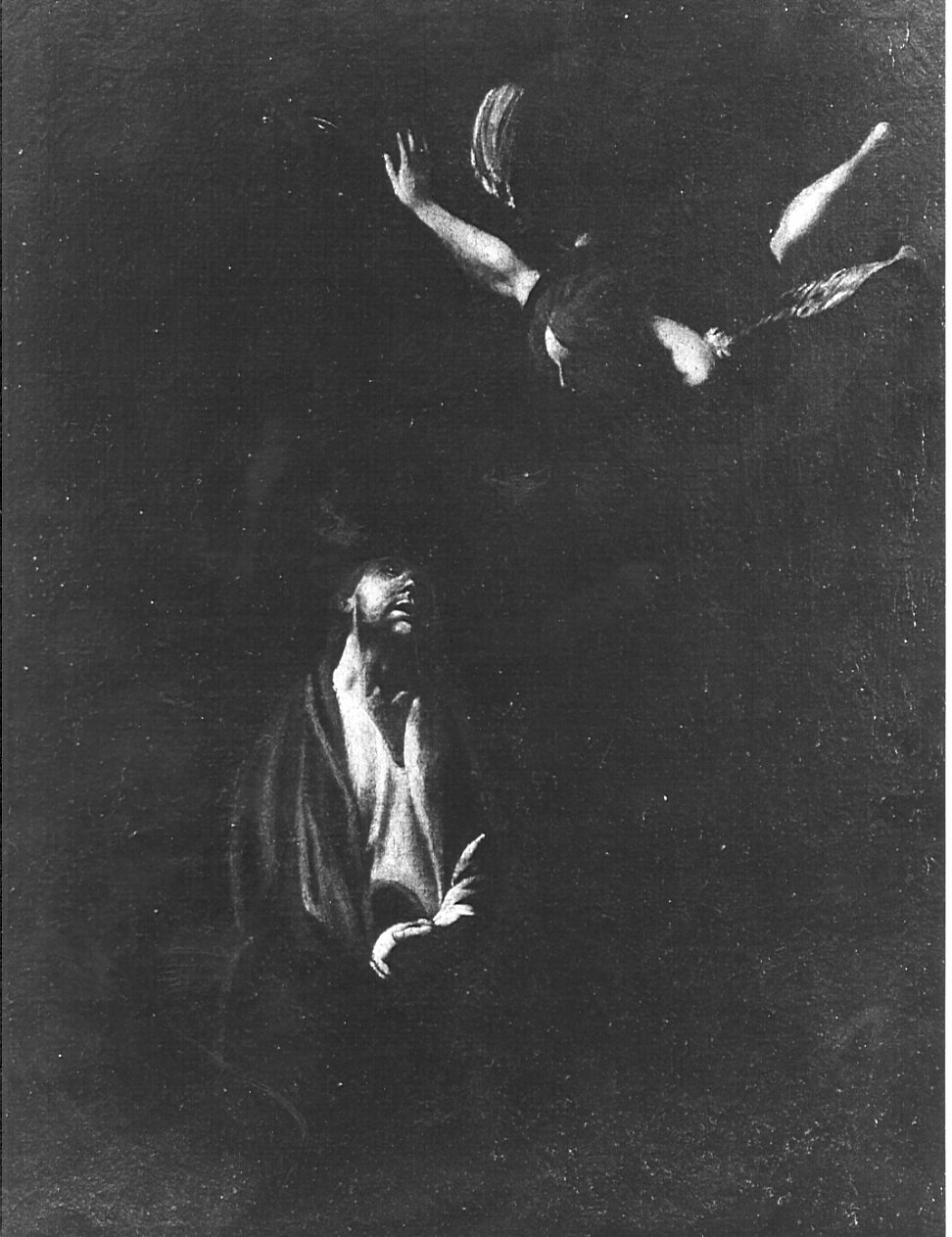 orazione di Cristo nell'orto di Getsemani (dipinto, opera isolata) di Del Cairo Francesco (bottega) (inizio sec. XVII)