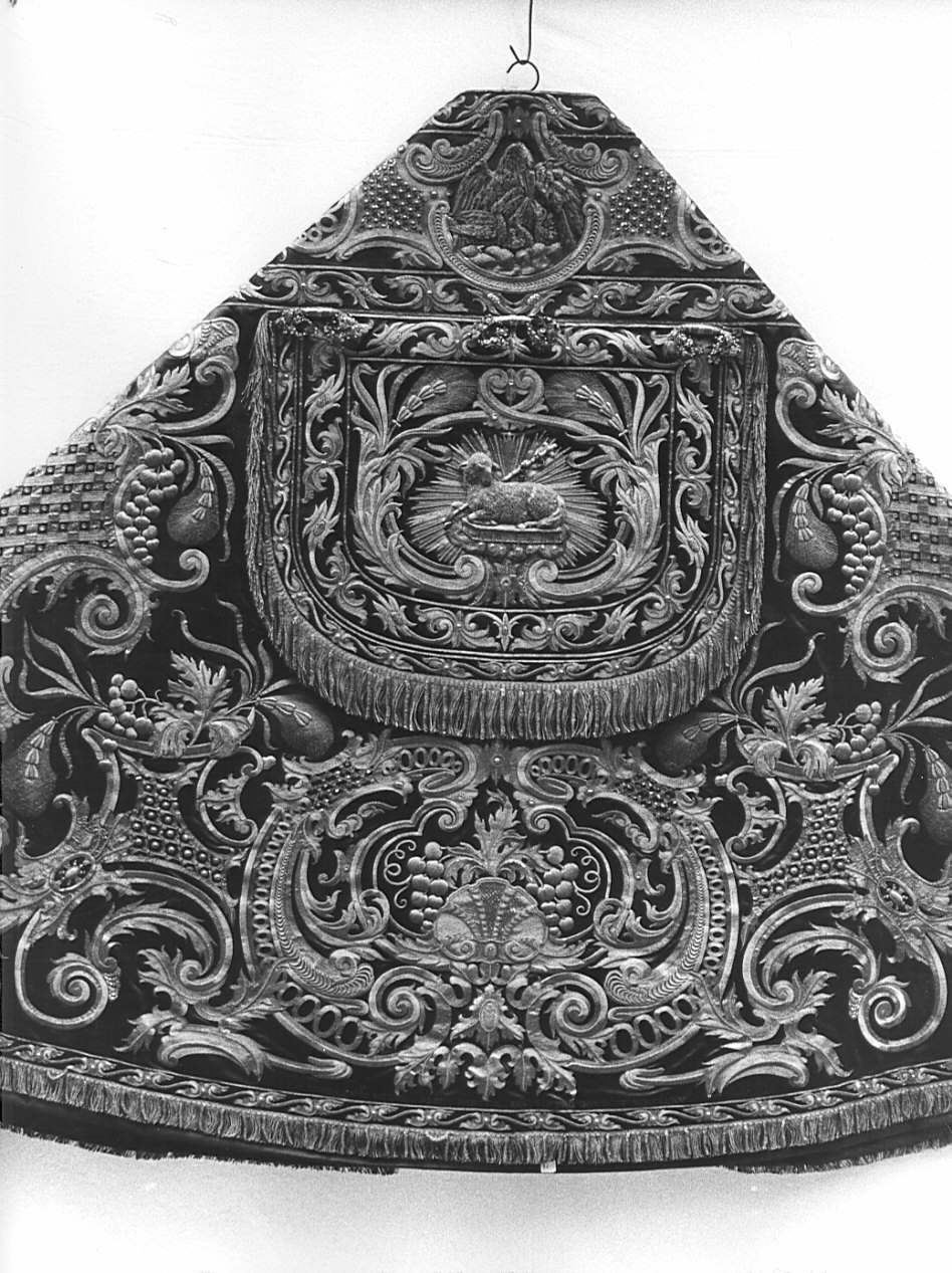 paramento liturgico, insieme - manifattura lombarda (sec. XIX)