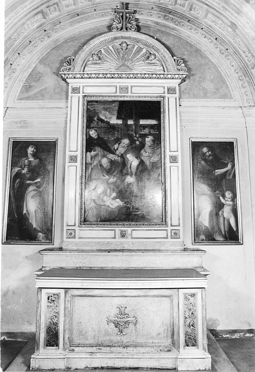 altare, complesso decorativo - bottega lombarda (sec. XIX)