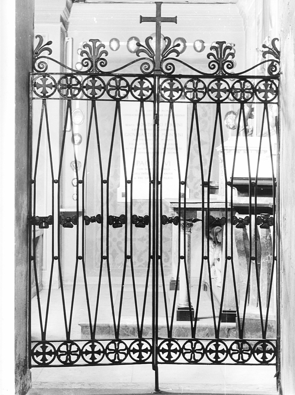 cancello, serie - bottega lombarda (sec. XIX)