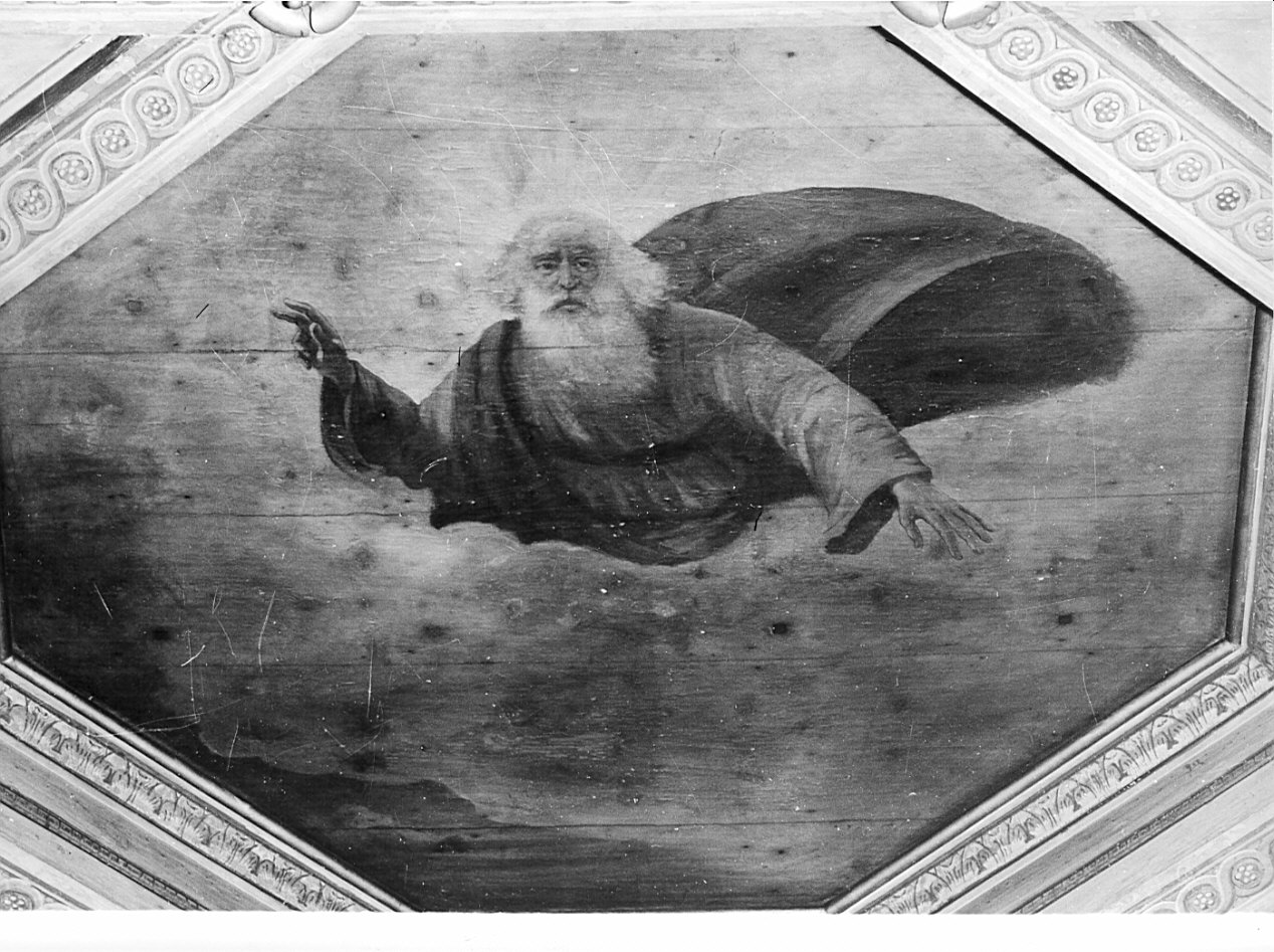 Dio Padre (dipinto, opera isolata) - ambito lombardo (sec. XIX)