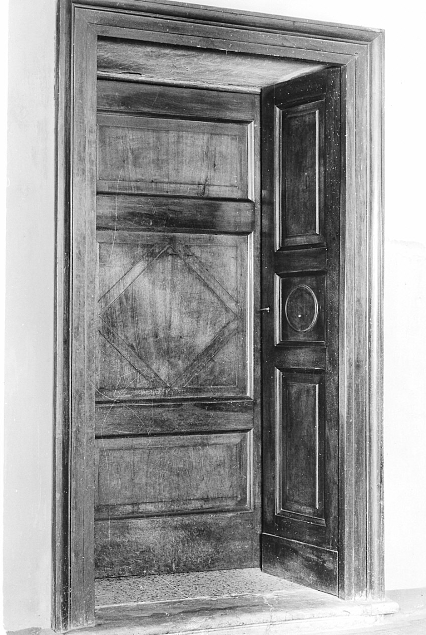 porta, opera isolata - bottega lombarda (sec. XIX)