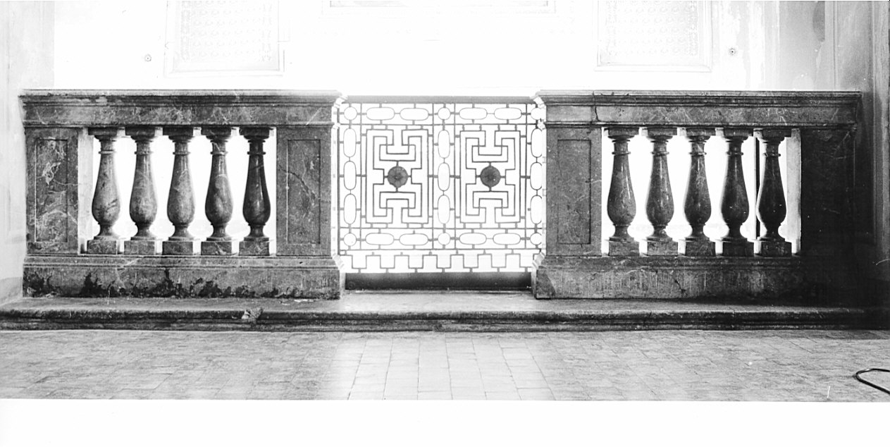 balaustrata, insieme - bottega lombarda (sec. XIX)
