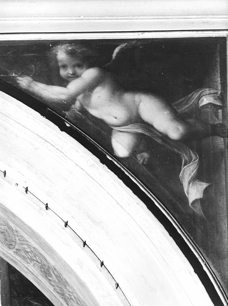 angelo (dipinto, opera isolata) - ambito lombardo (metà sec. XVII)