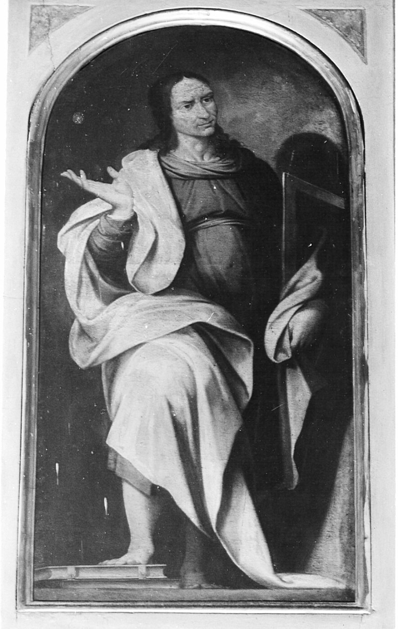 San Tommaso apostolo (dipinto, opera isolata) di Procaccini Camillo (bottega) (prima metà sec. XVII)
