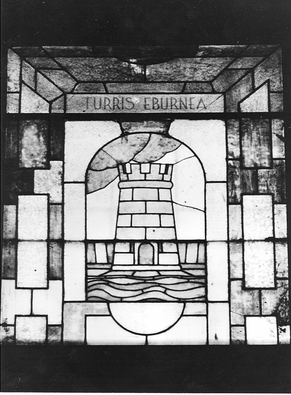 vetrata, opera isolata - bottega lombarda (sec. XX)