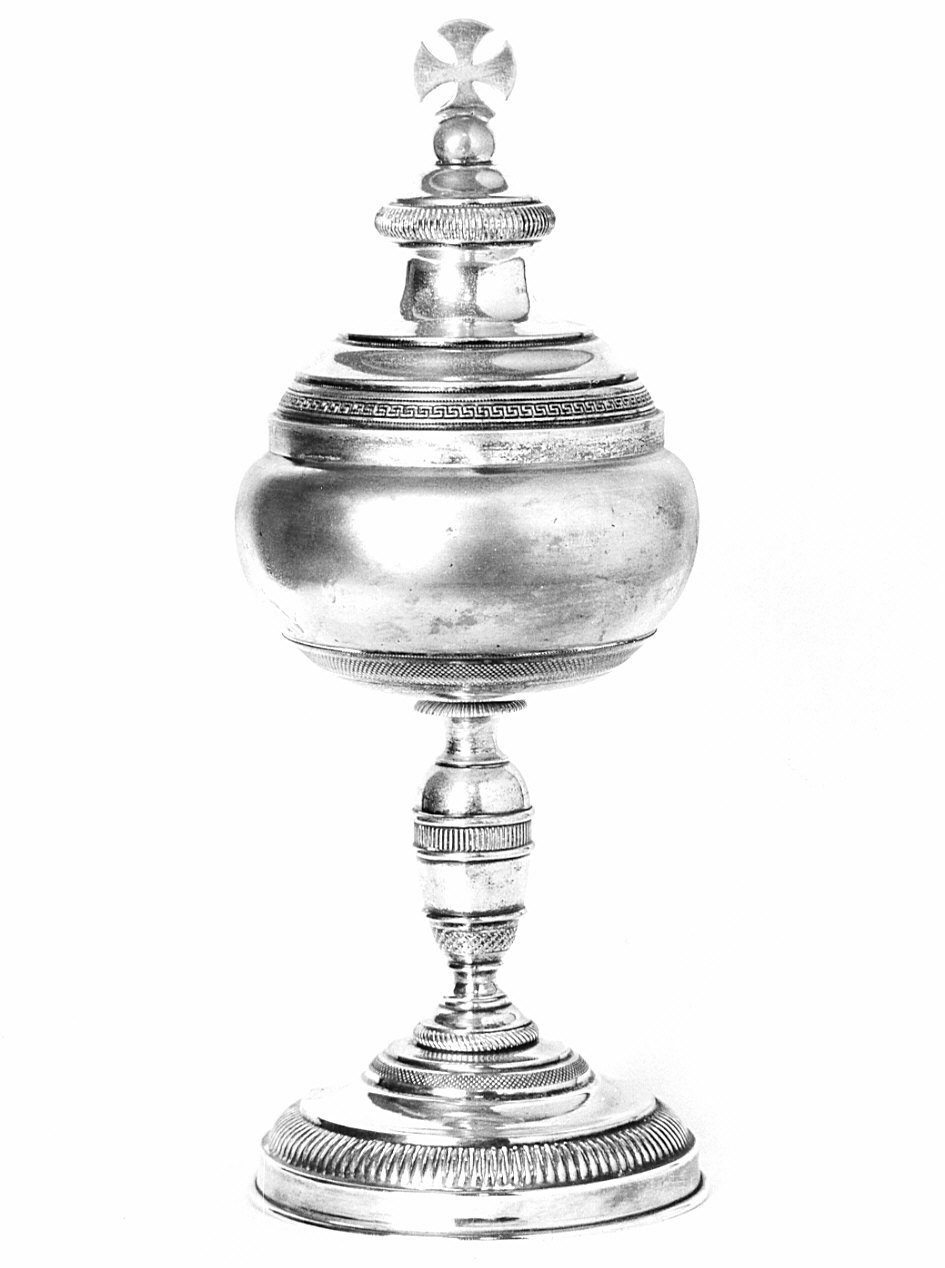 pisside, opera isolata - bottega lombarda (sec. XIX)