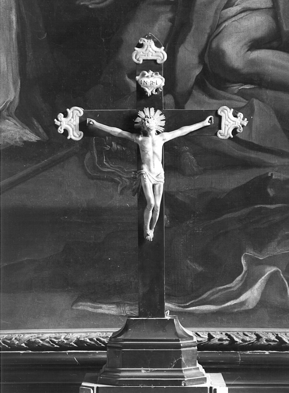 croce d'altare, opera isolata - bottega lombarda (sec. XVII)