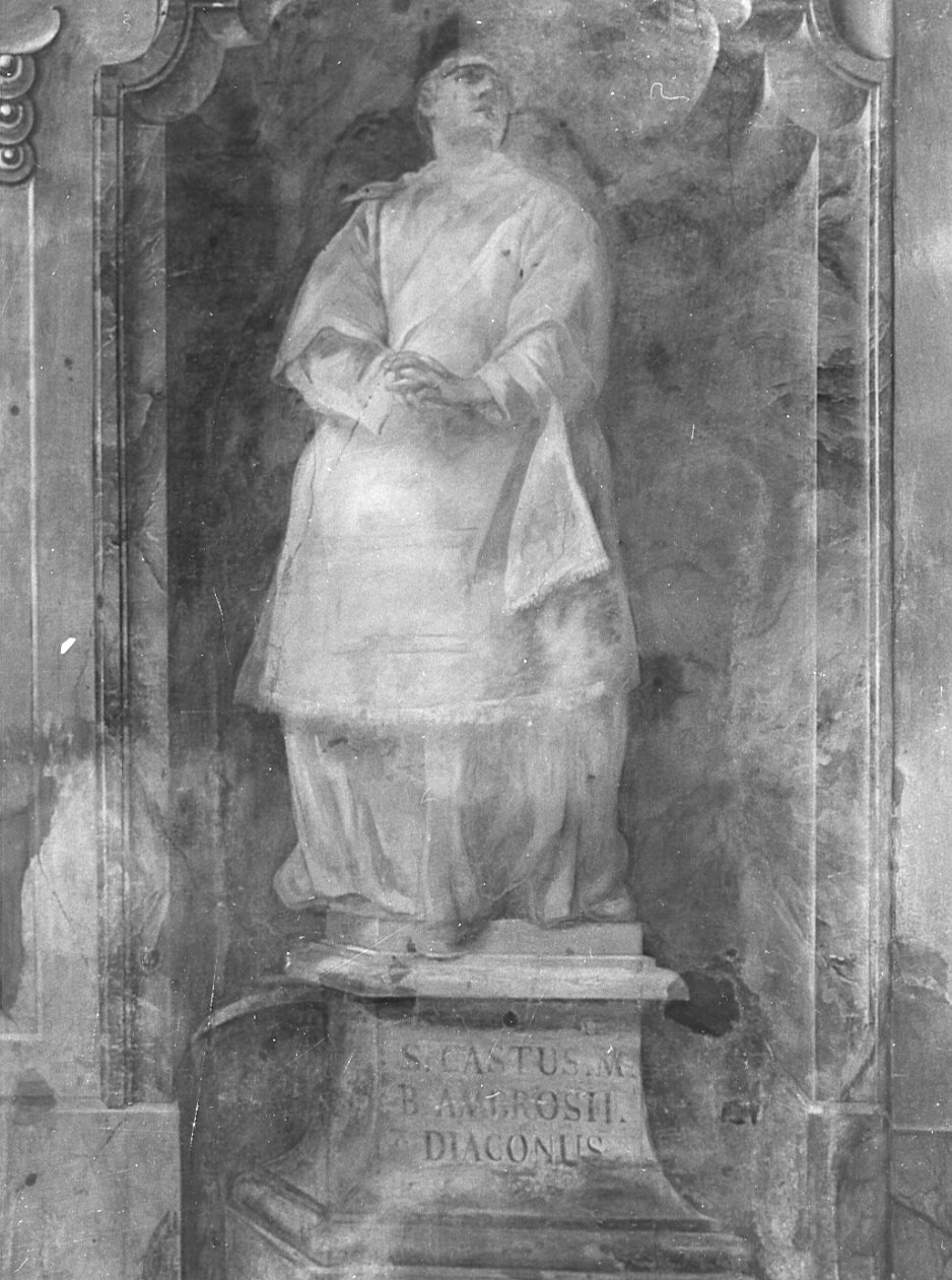 San Casto (dipinto, elemento d'insieme) di Porta Ferdinando, Longone Antonio (sec. XVIII)