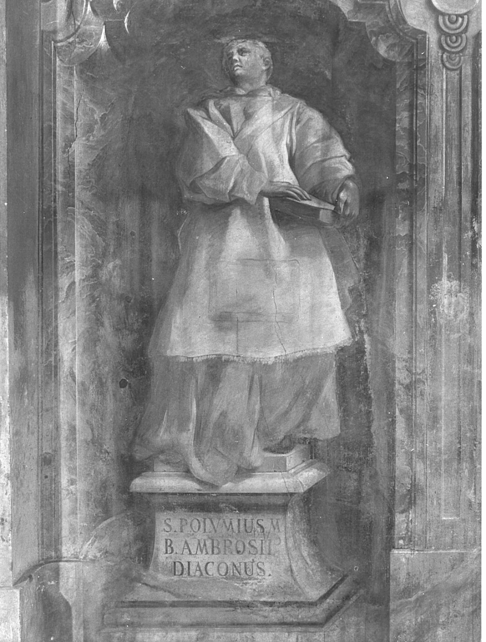 San Polimio (dipinto, elemento d'insieme) di Porta Ferdinando, Longone Antonio (sec. XVIII)