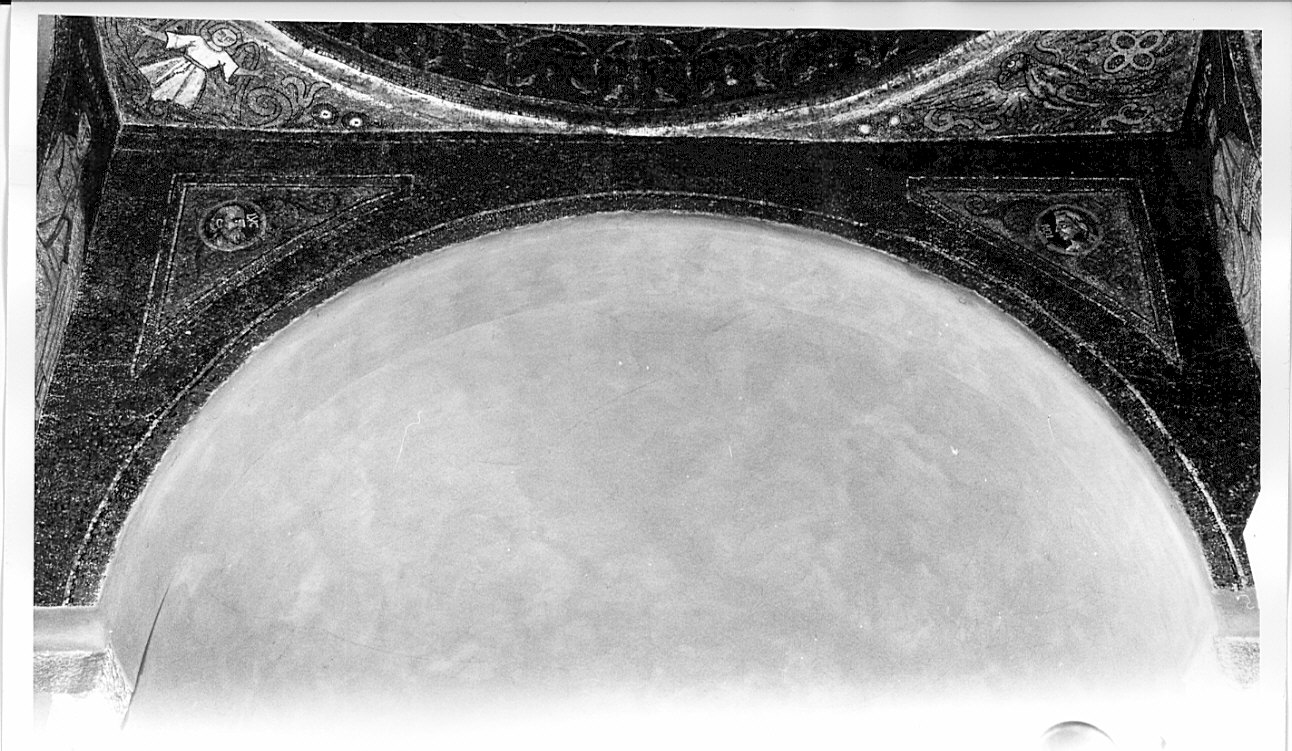 San Luca Evangelista (decorazione musiva, elemento d'insieme) di Agazzi Camillo (sec. XIX)