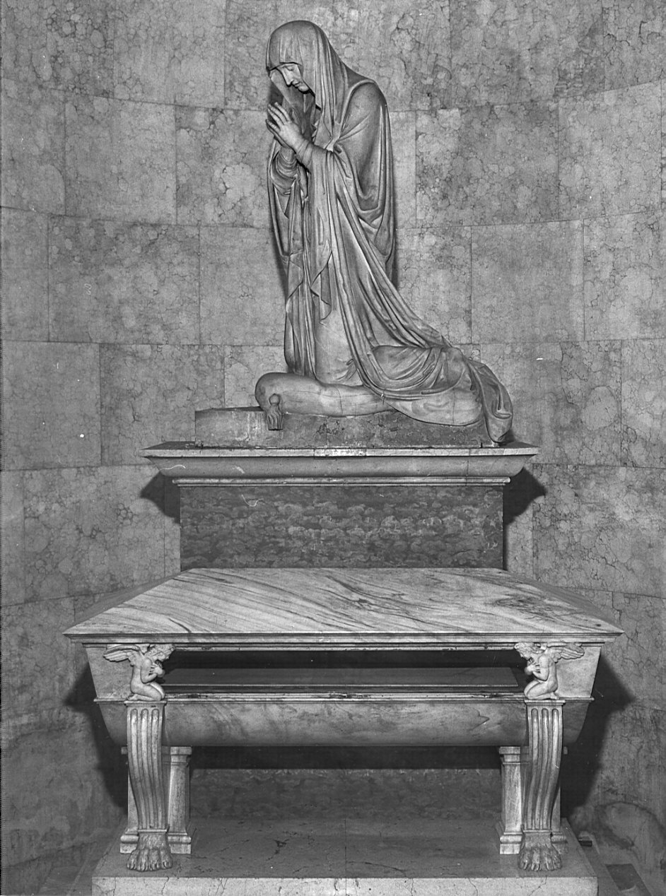 reliquiario a teca - a sarcofago, opera isolata di Canonica Luigi, Pacetti Camillo (sec. XIX)