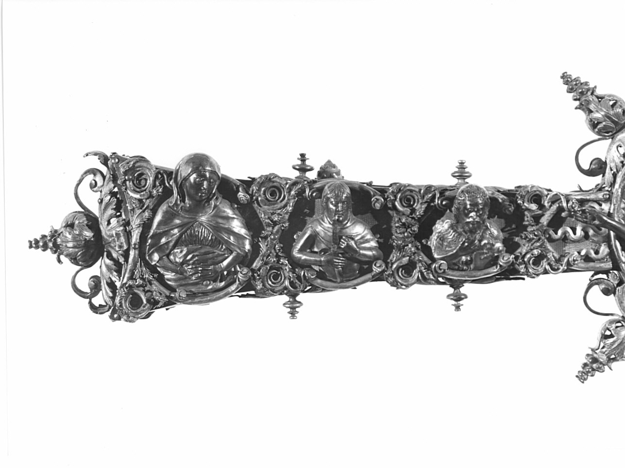 San Gervasio (?) (scultura, elemento d'insieme) - bottega lombarda (fine sec. XV, sec. XVII)