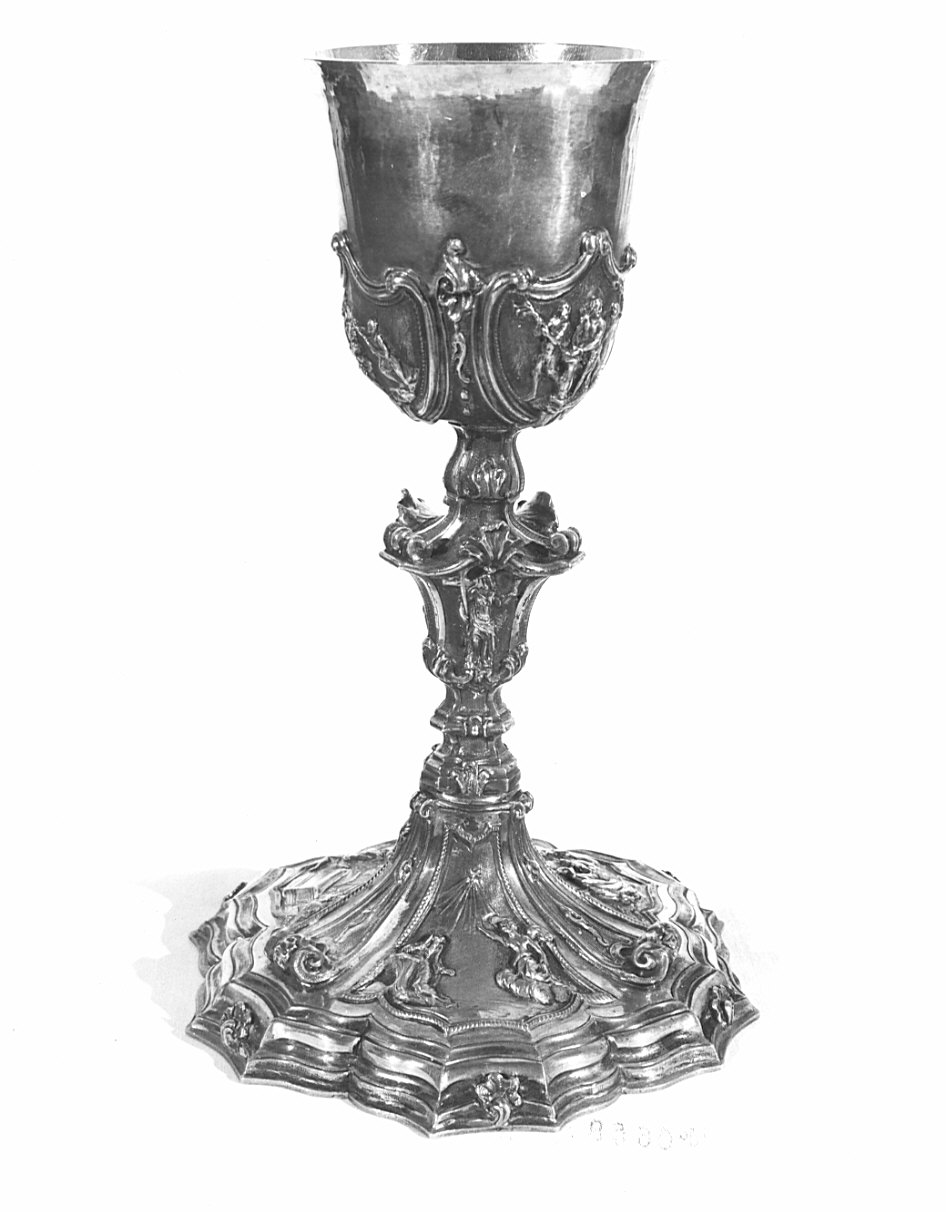 calice, opera isolata - bottega lombarda (sec. XIX)