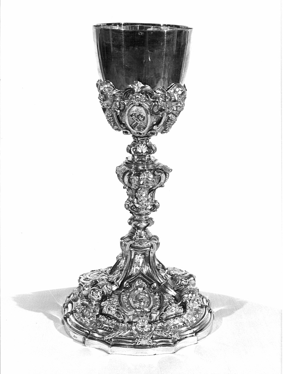 calice, opera isolata - bottega lombarda (sec. XIX)