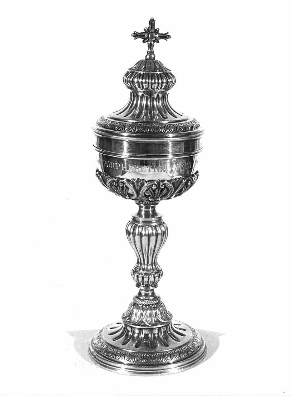 pisside, opera isolata - bottega lombarda (sec. XIX)