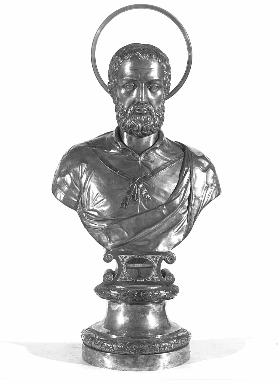 San Materno (reliquiario - a busto, opera isolata) - bottega lombarda (prima metà sec. XIX)