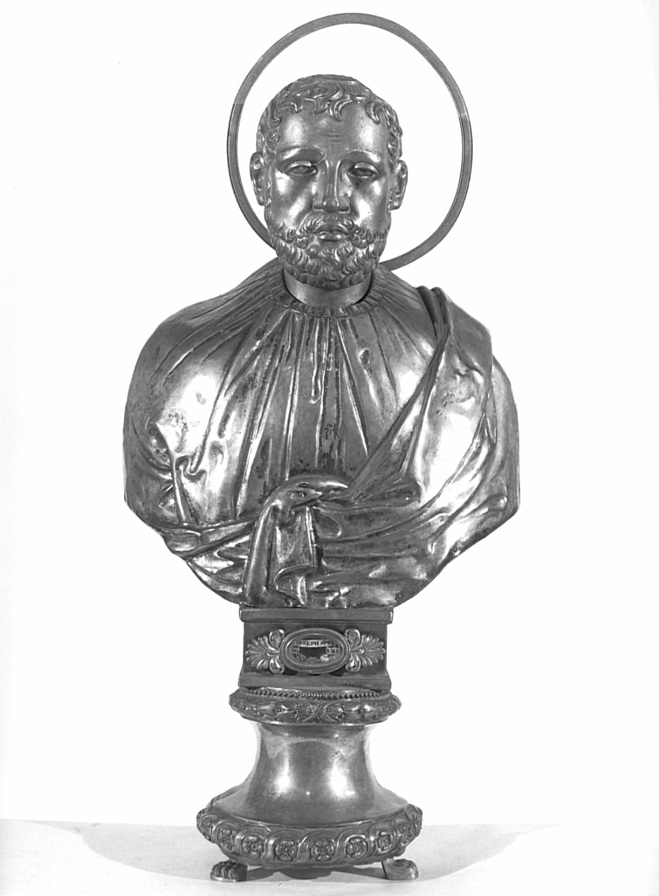 San Giuseppe (reliquiario - a busto, opera isolata) - bottega lombarda (prima metà sec. XIX)