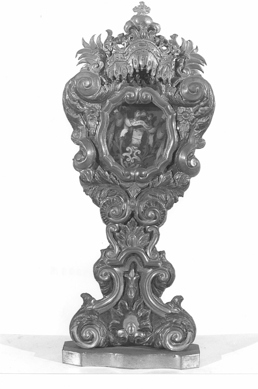 reliquiario - a ostensorio, opera isolata - bottega lombarda (metà sec. XVIII)