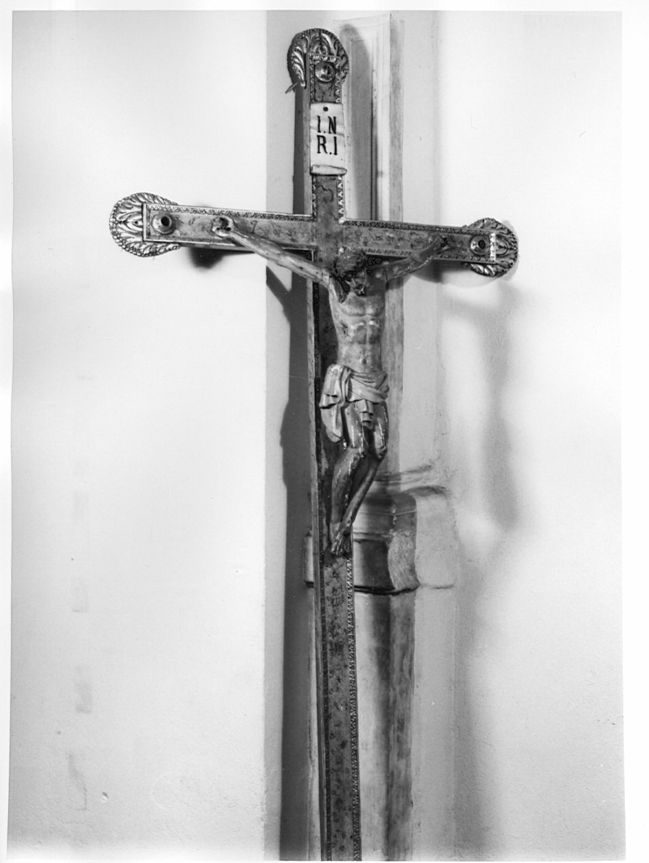 crocifisso, opera isolata - bottega lombarda (inizio sec. XX)