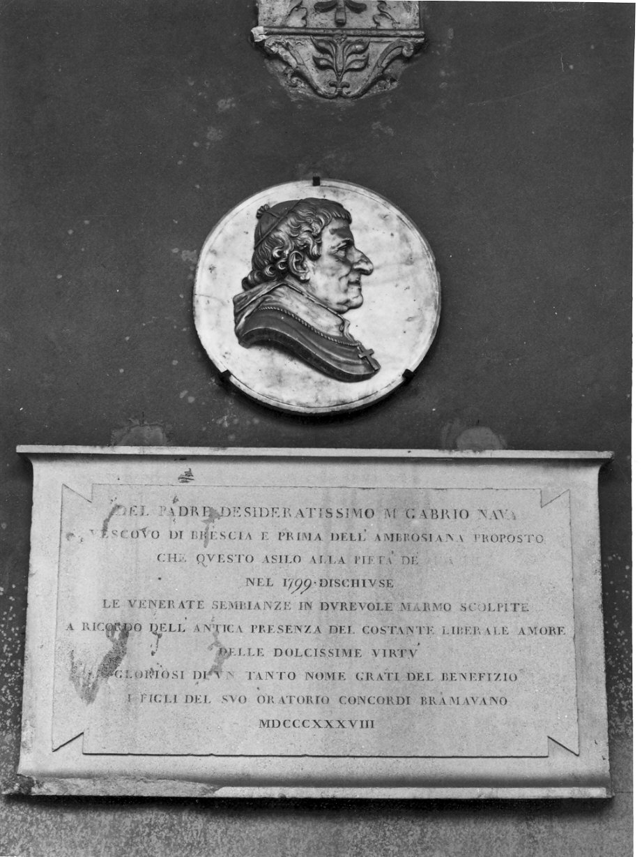 lapide commemorativa, opera isolata di Labus Giovanni Antonio (sec. XIX)