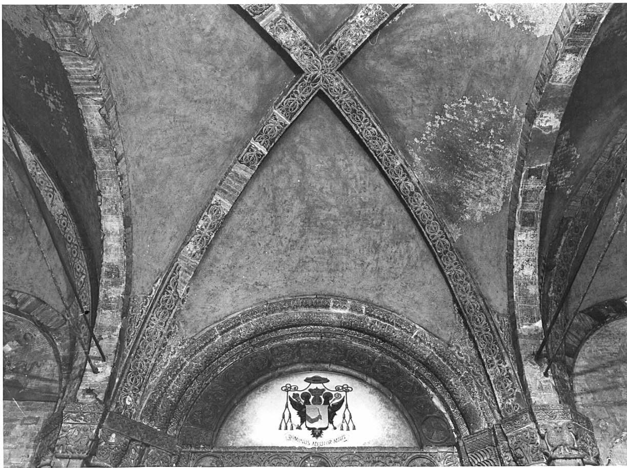 motivi decorativi (dipinto, opera isolata) - ambito lombardo (fine sec. XV)