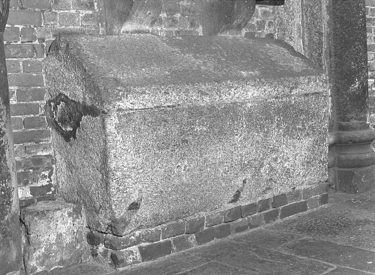 sarcofago, opera isolata - bottega lombarda (sec. XIII)