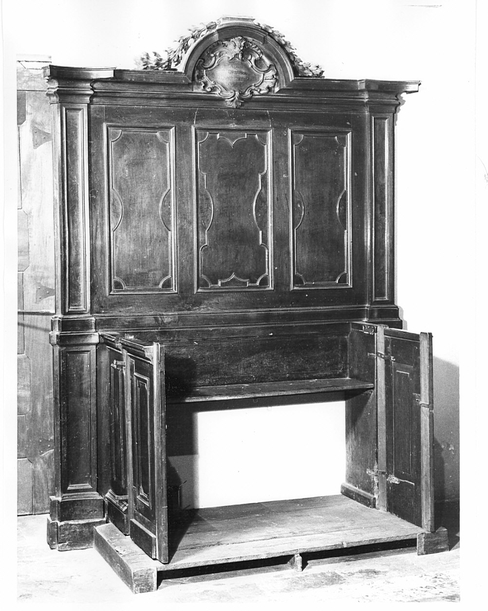 panchetta, opera isolata - bottega lombarda (seconda metà sec. XIX)