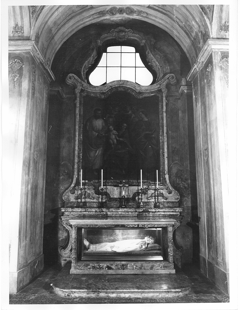 altare, opera isolata - bottega lombarda (sec. XVIII)