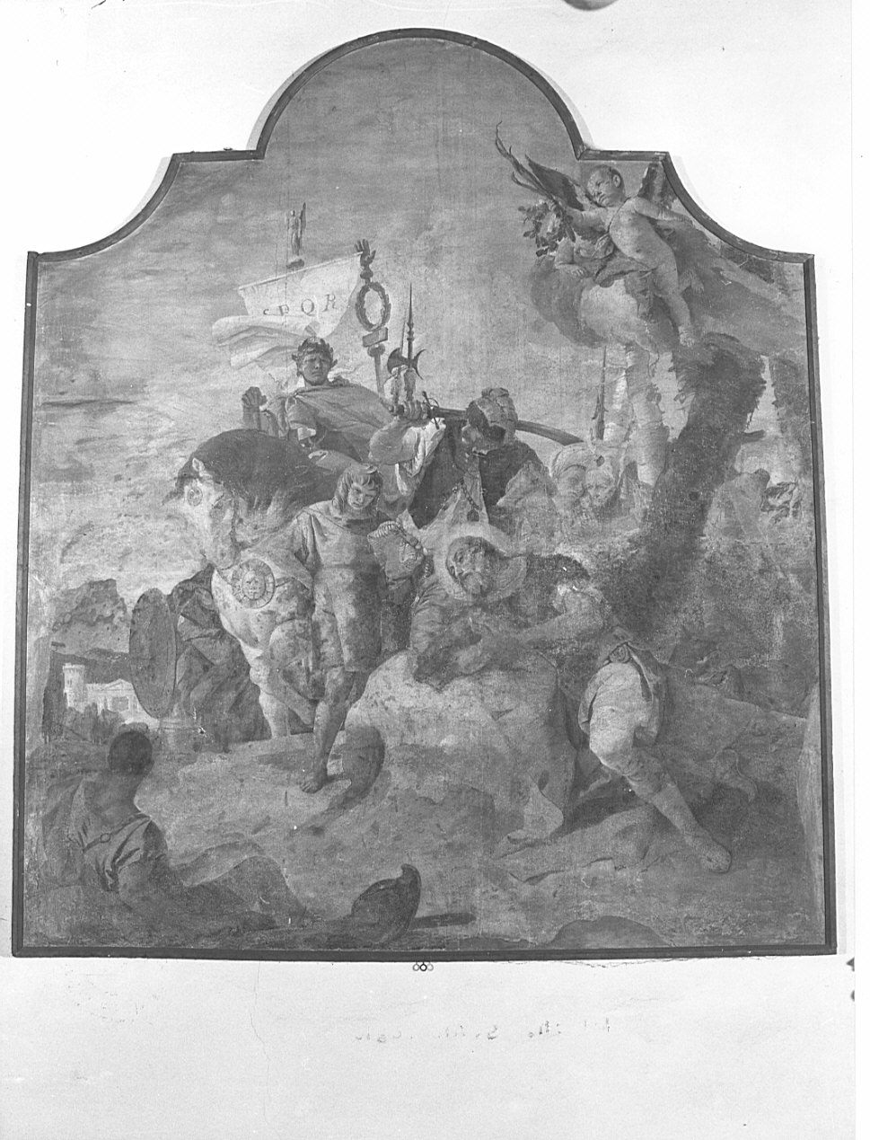 martirio di San Vittore (dipinto, opera isolata) di Tiepolo Giovanni Battista (sec. XVIII)