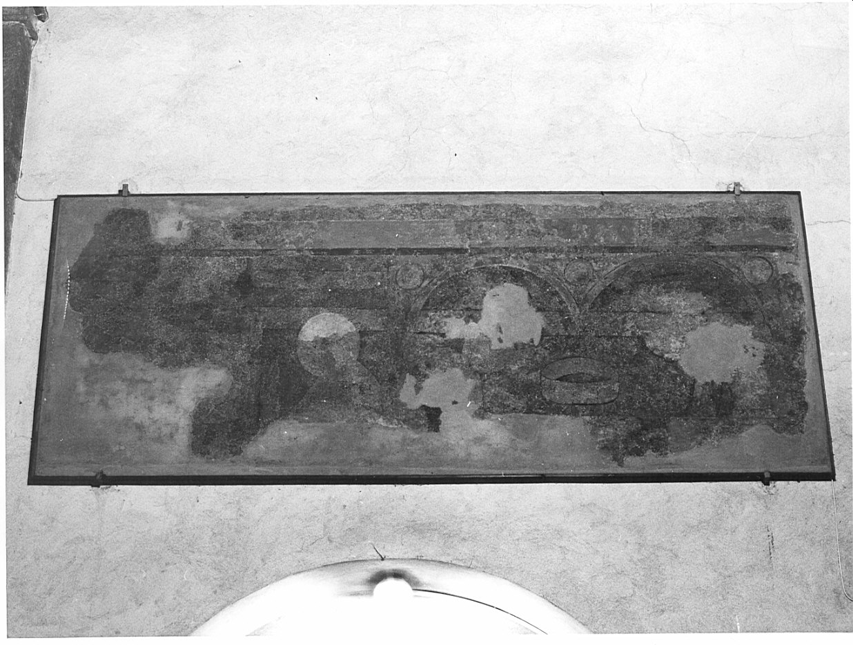 dipinto, frammento - ambito lombardo (sec. XV)