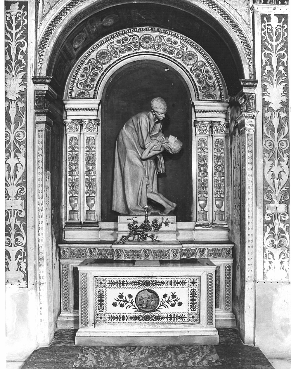 altare, complesso decorativo di Pizzagalli Felice (sec. XIX)