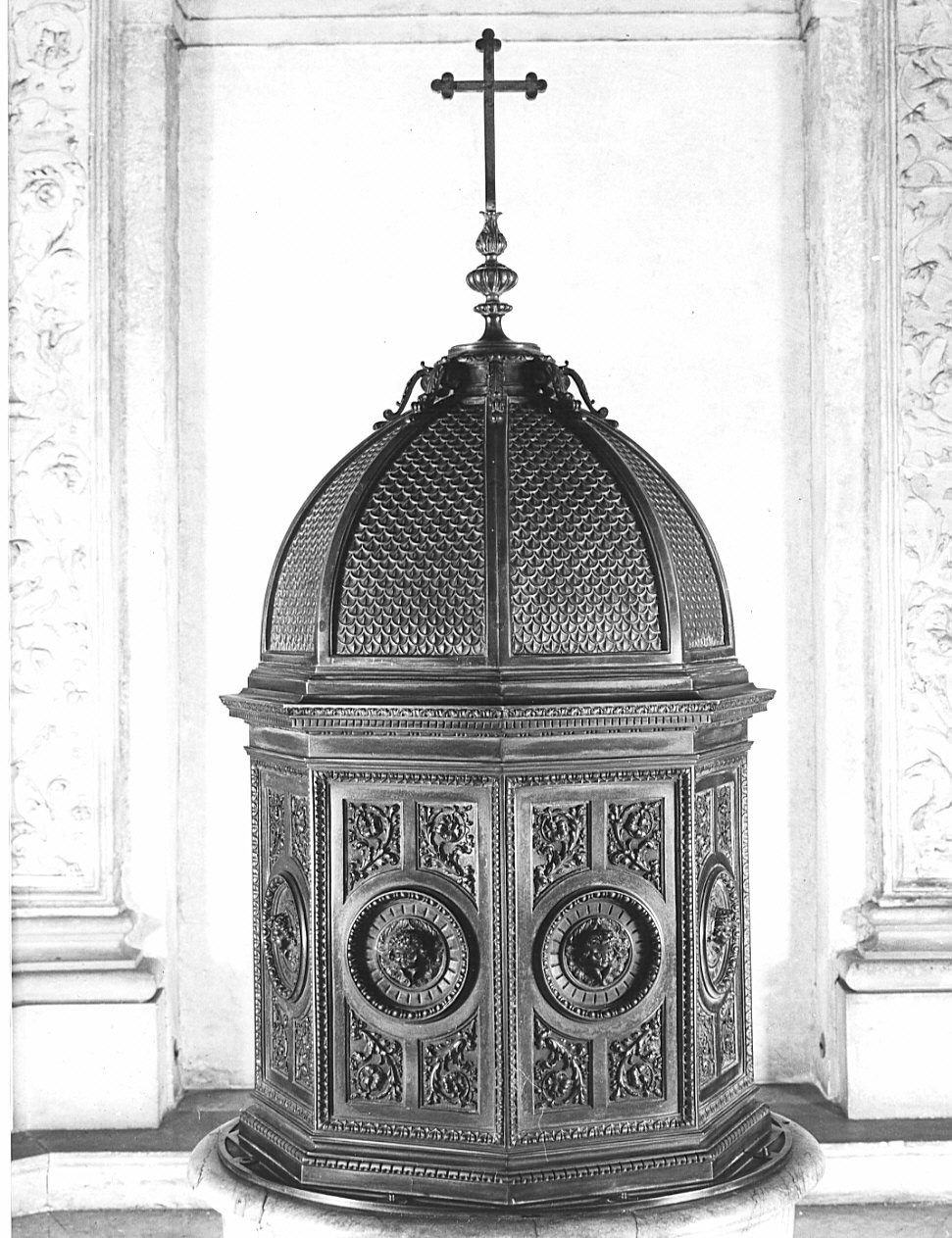 tabernacolo, opera isolata di Bernacchi Claudio (sec. XIX)