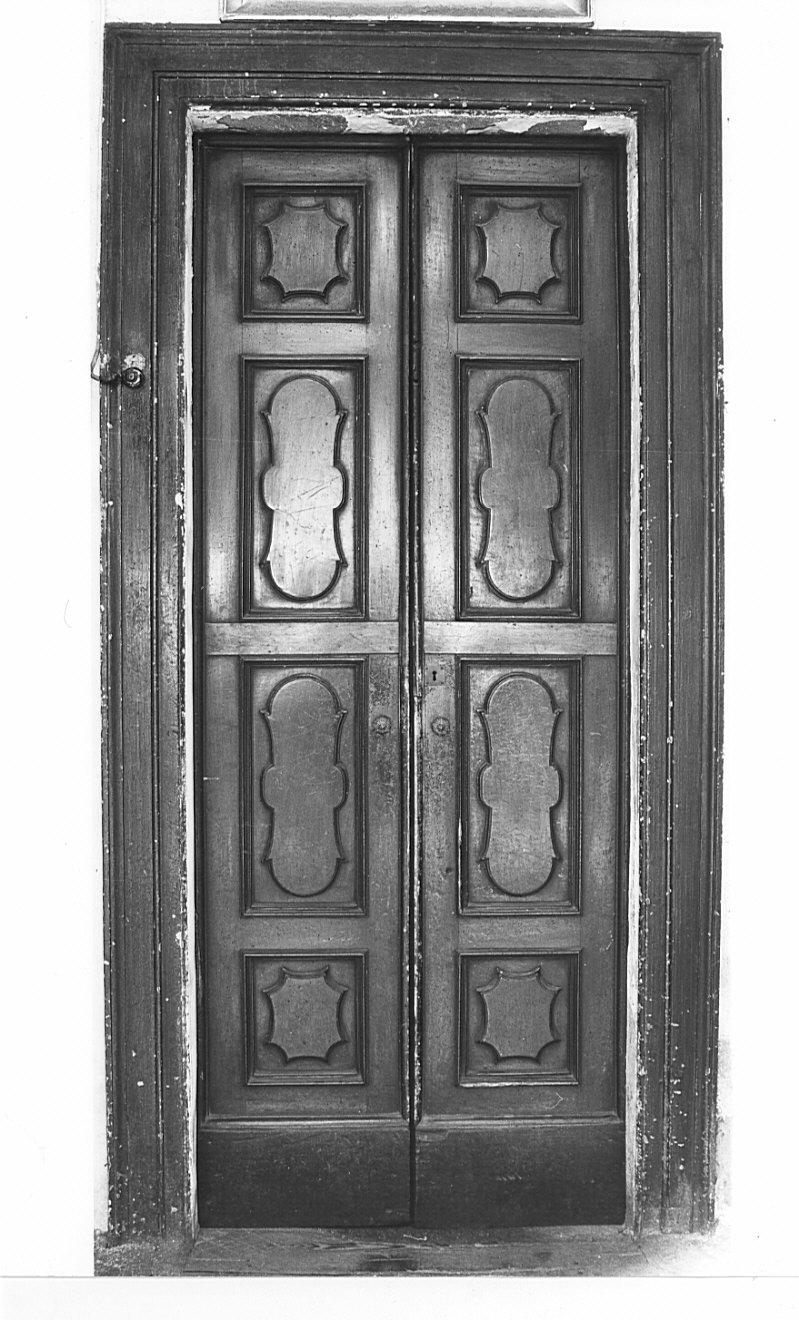 porta - a due battenti, opera isolata - bottega lombarda (sec. XVIII)