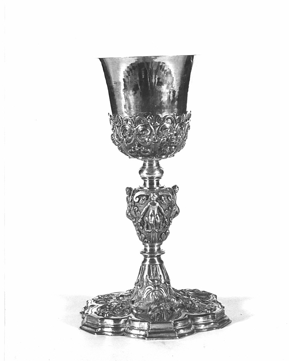 calice, opera isolata - bottega lombarda (secc. XVII/ XVIII)