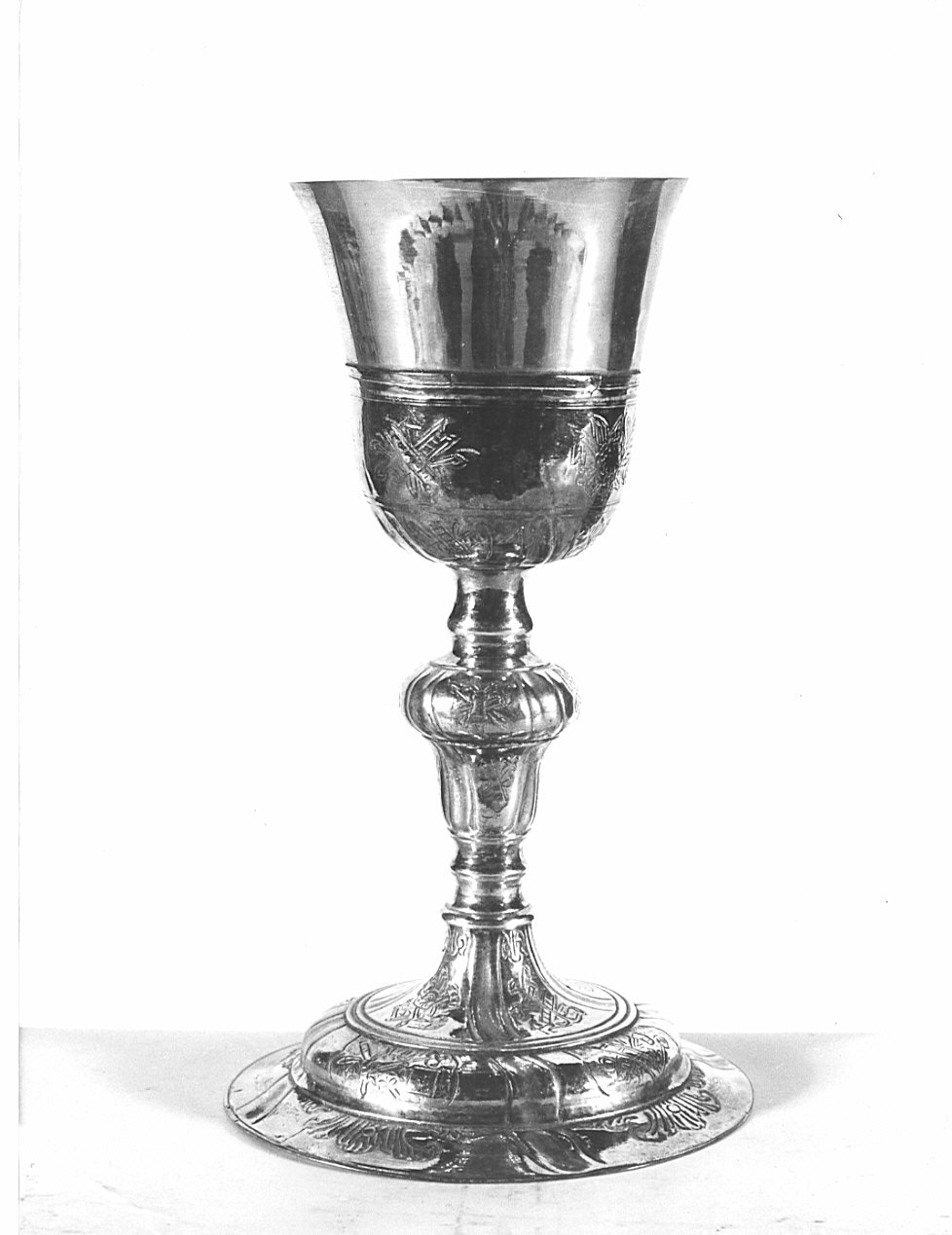 calice, opera isolata - bottega lombarda (metà sec. XIX)