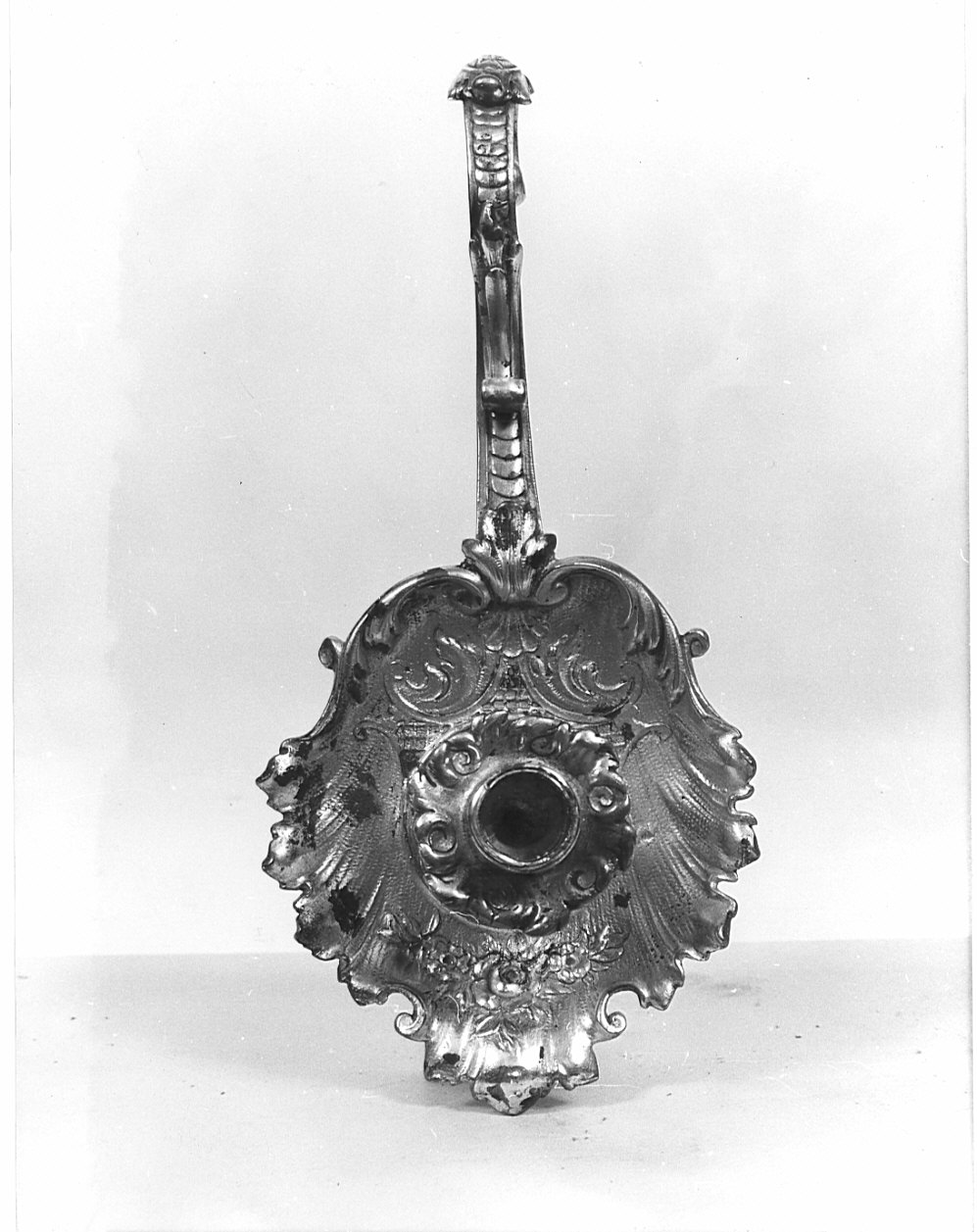 palmatoria, opera isolata - bottega lombarda (prima metà sec. XIX)